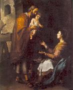 MURILLO, Bartolome Esteban, The Holy Family g